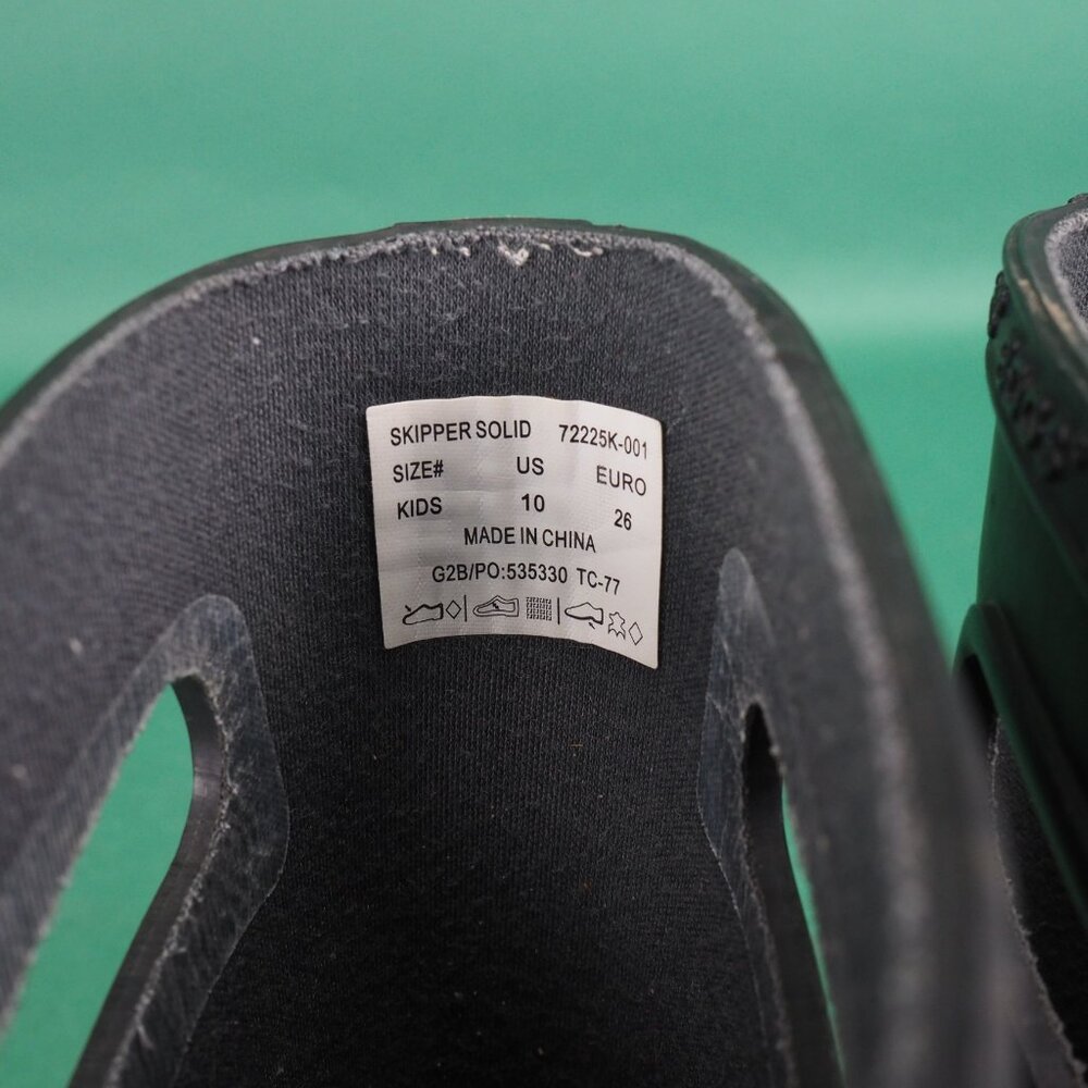 Bogs Skipper Kids Waterproof Rain Boots Size 10 Toddler Classic Solid Black - Picture 3 of 7
